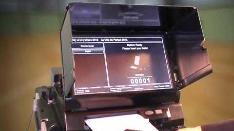 Imagecast Voting Evolution 2014