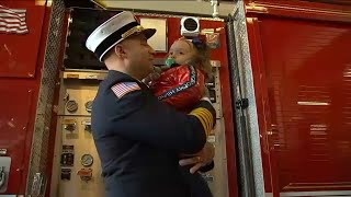NJ fire chief reunites with child he saved suffering medical episode