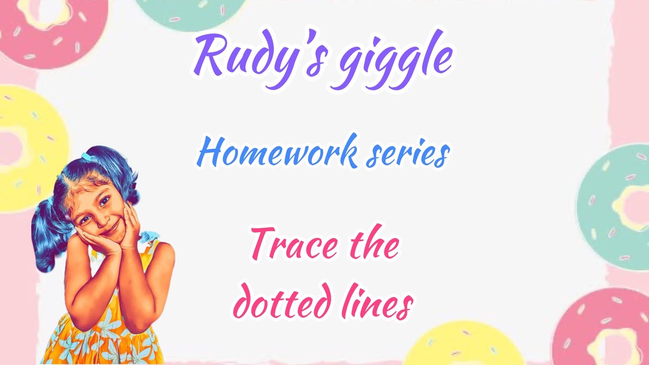 Trace the dotted lines