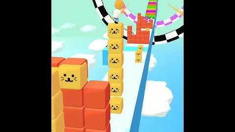 MAX LEVEL CUBE SURFER GAME | cube surfer level 47 | cube surfer game all levels mobile gameplay