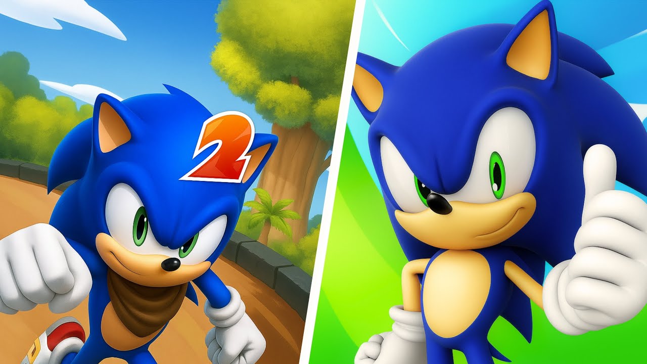 Sonic boom vs Sonic Dash | Gameplay | Xate Gameplays - YouTube