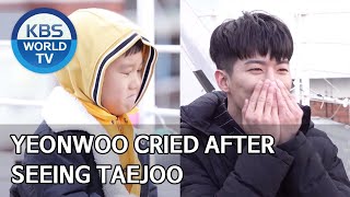 Yeonwoo cried after seeing Taejoo [The Return of Superman/2020.04.12]
