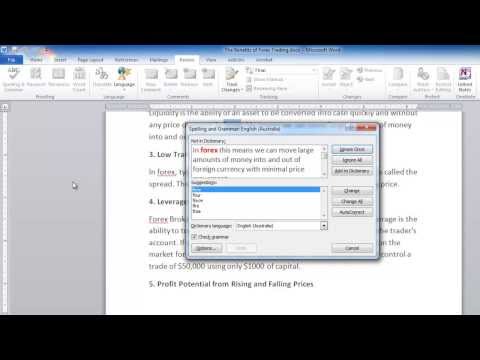 Video: How To Spell Check A Word