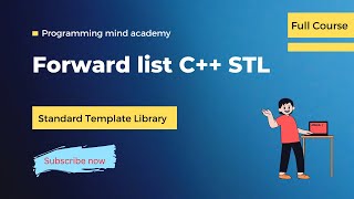 Forward List in C++ STL | Standard Template Library Tutorials for Beginners