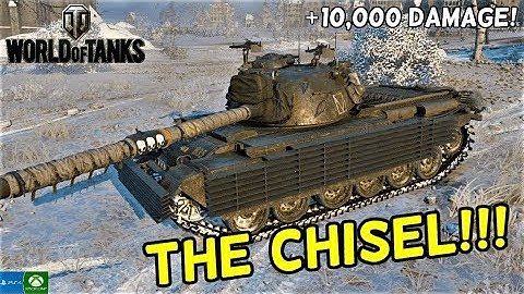 THE CHISEL || Over 10k Raw Damage! || World of Tanks: Mercenaries