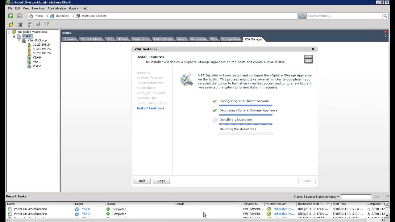Vmware Vsphere Storage Liance Installing A Vsa Cer You Vmware Vsphere Storage Liance Installing A Vsa Cer