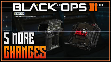Black Ops 3 - 5 MORE THINGS THAT CHANGED! - Create-A-Class Unlock Edition! - Episode 8 - COD BO3