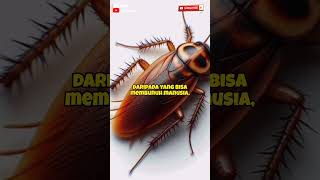 TIGA FAKTA UNIK DAN MENARIK TENTANG KECOA || #faktaunik #faktamenarik #kecoa #shorts