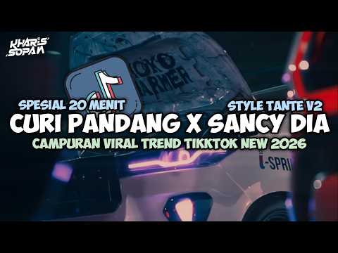 DJ KAKA PU MANIS X SANCY DIA & TENXI CAMPURAN TREND TIKTOK SLOW BASS STYLE TANTE V2 | KHARIS SOPAN