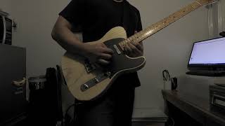 Hiram Bullock - Way Kool (guitar solo - theme) - guitar cover