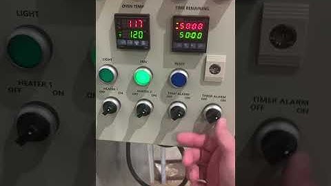 Auber powder coat controller problem