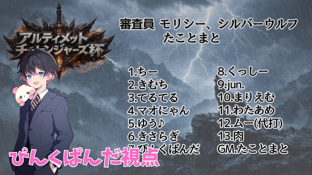 【Zoom人狼】初めて審査される…つまりチャレンジ1年生　#チャレンジャーズ杯