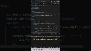 JavaScript Event Listeners Explained | Complete Guide for Beginners & Developers