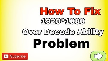How to solve 1920*1080 Over Decode Ability Problem Or How to Add Ip Camera In DVR