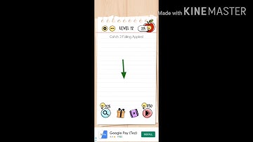 Catch 5 Falling Apples! - Brain Test Level 12.