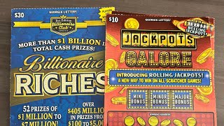 First ones loaded💰 Can we get lucky⁉️ Georgia lottery tickets 💵 