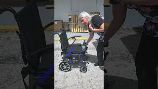 Ease of use - Forcemech Ultralite G10 #wheelchair#powerchair
