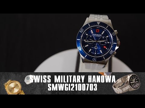 SWISS MILITARY HANOWA FLAGSHIP X CHRONO SMWGI2100703. Огляд\Review by  secunda.com.ua - YouTube
