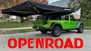 Openroad 270 Awning Reveal: Installation Tips & Tricks! Openroad Awning Install On Hummer H2