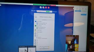 Display Chat and Shared Screen in BlueJeans screenshot 4