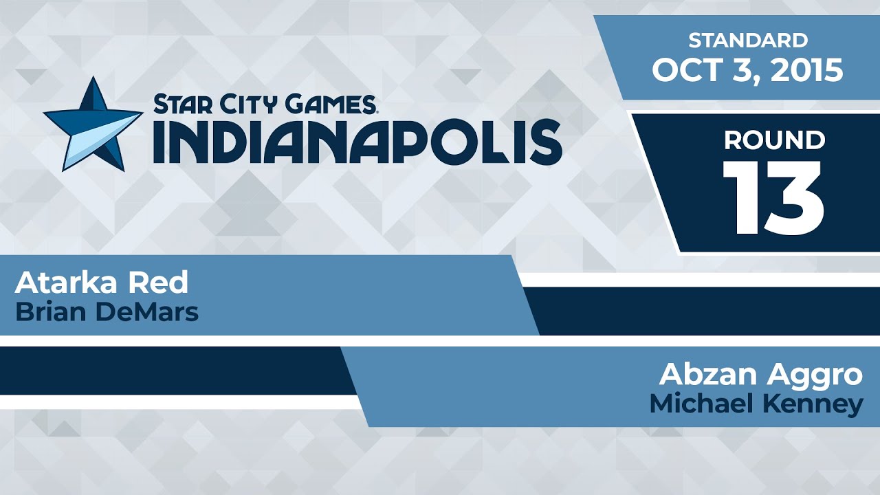 SCGINDY: Раунд 13 — Брайан ДеМарс против Майкла Кенни | Стандарт