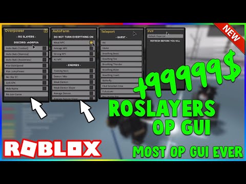 Ro Slayers Script Hack Autofarm Kill All Unlim Level Money Everything Maxed In Hour Roblox Youtube - new overpowered roblox exploit screamsploit