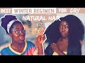 BEST WINTER REGIMEN FOR DRY NATURAL HAIR | HOW TO AVOID BREAKAGE | Obaa Yaa Jones