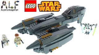 LEGO Star Wars 75286 «Звездный истребитель генерала Гривуса» — обзор Lego Speed ​​Build