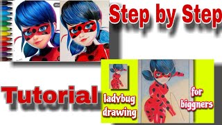 1 Vedio 2 Amazing Ladybug Drawings How To Draw Luka From Miraculousladybug Draw Step By Step