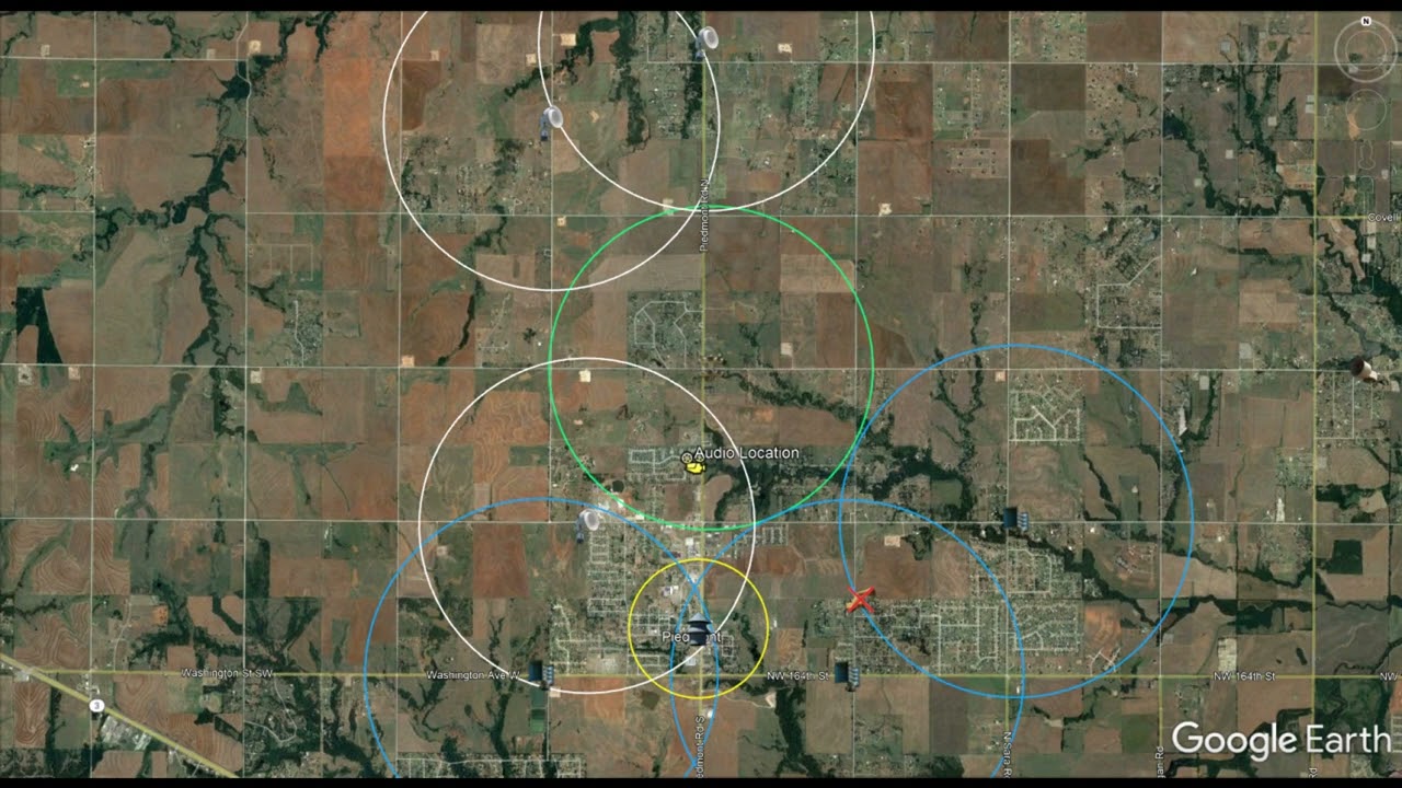 Piedmont, Oklahoma Creepy Tornado Siren Ambiance | 10/29/22