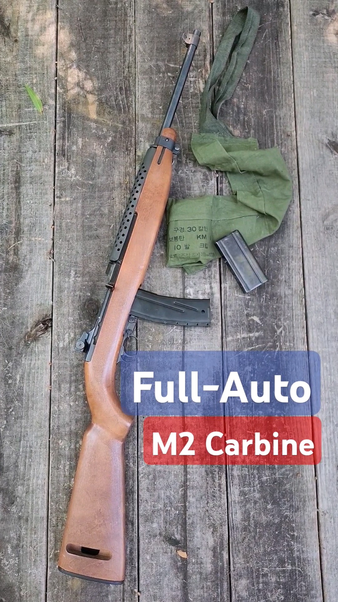 M2 Carbine FULL AUTO - America's First Assault Rifle is Underrated