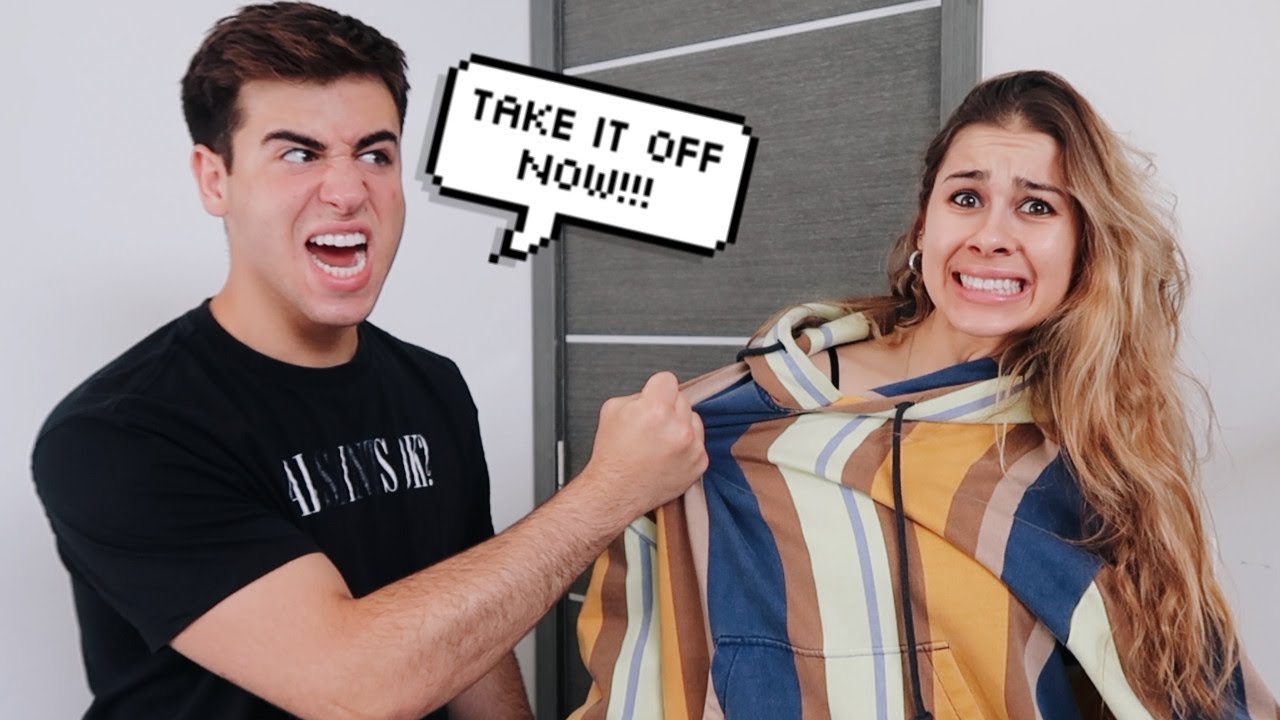 Wearing My Boyfriend's Bestfriend's Hoodie To See How He Reacts.. YouTube