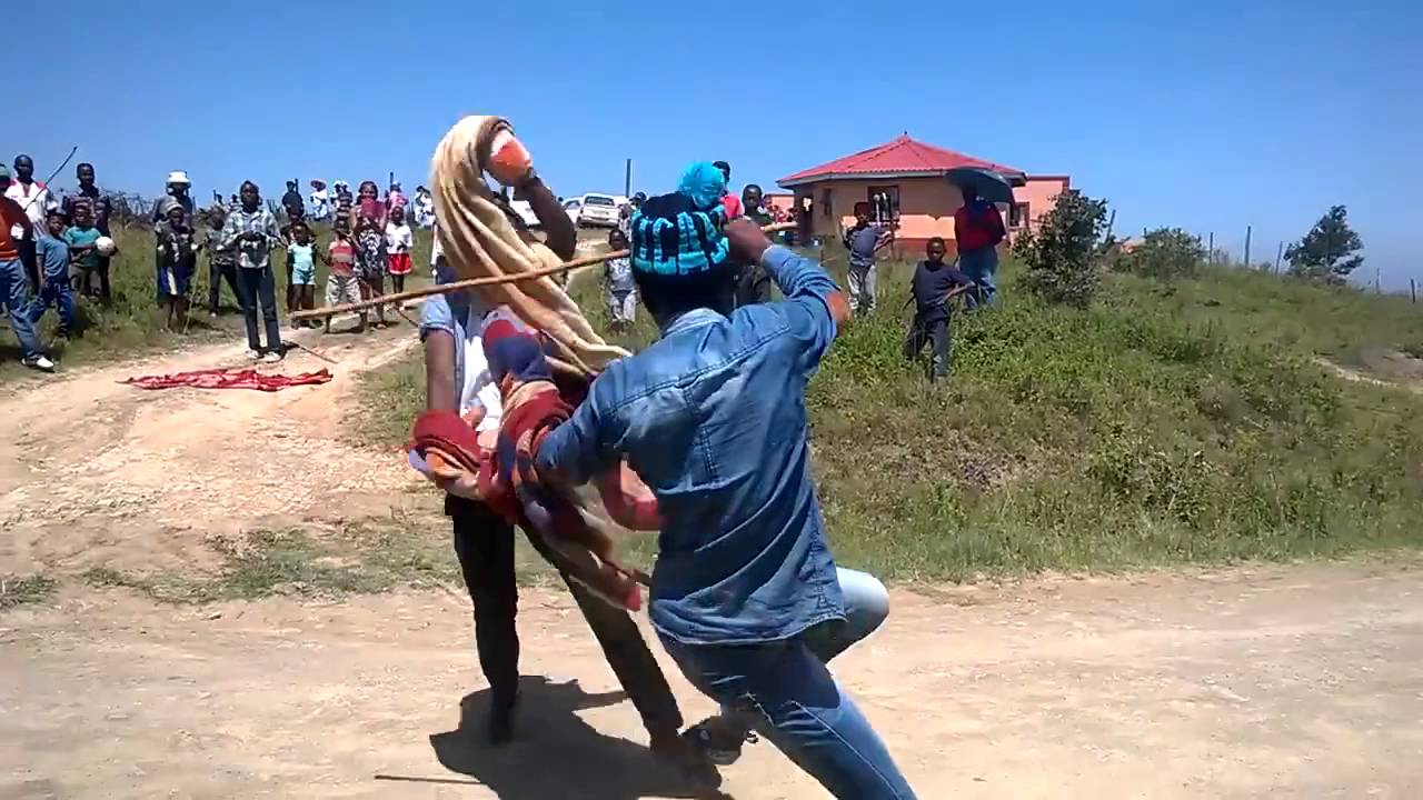 Xhosa Stick fighting - Qula Kwedini KaBawo 