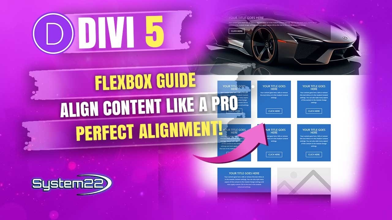 Divi 5 Flexbox Guide: Align Content Like a Pro - YouTube