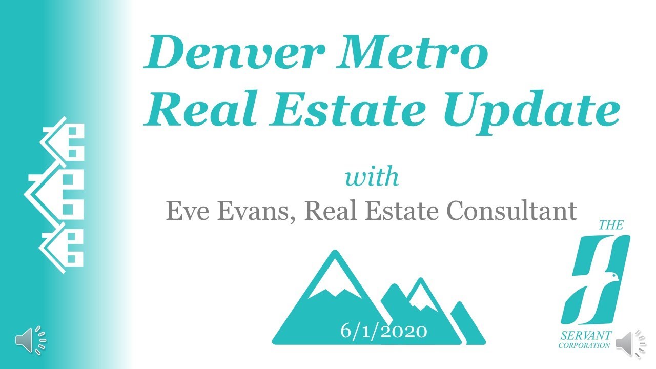 Denver Metro Real Estate Update June 1 2020 YouTube