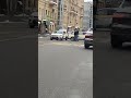 Новое ДТП в Москве два таксиста не поделили дорогу