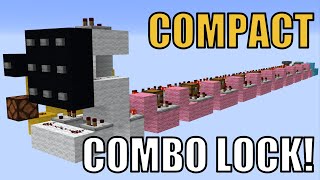 Minecraft Simple Combination Lock (Bedrock/Java)