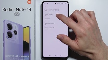 Redmi Note 14: How to Turn On Call Forwarding?