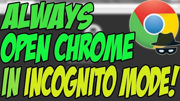 How To Always Open Chrome In Incognito Mode 🕵️ Always Start Chrome in Private Mode! [Hindi/Urdu]