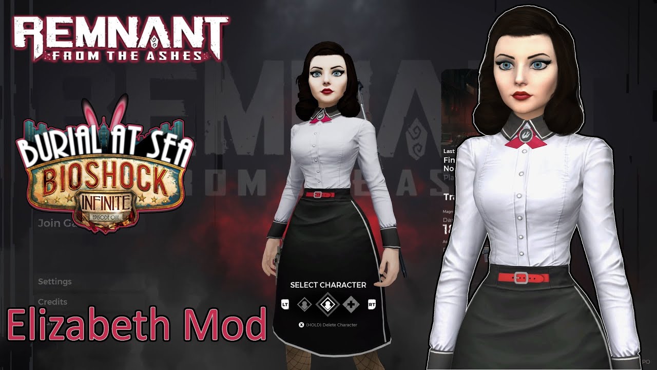 BioShock Infinite Burial at Sea Elizabeth Mod at Remnant: From the Ashes  Nexus - Mods and community