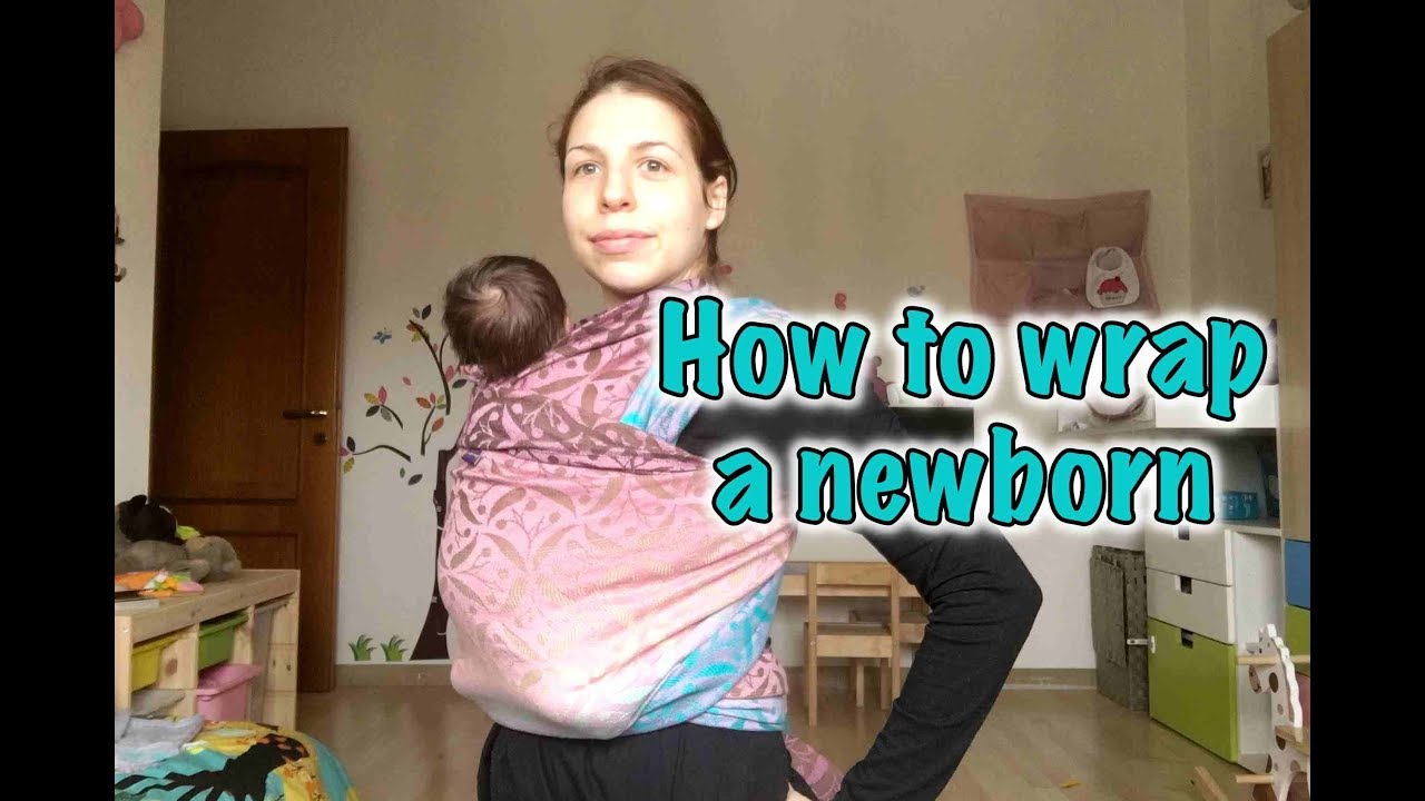 Come usare la fascia porta bebè - Legatura base (neonato) 