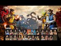 Mortal kombat 1 gameplay all characters mk1