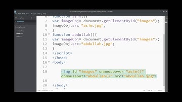 JavaScript DOM Mouse Events MouseOver And MouseOut By Asim Iqbal