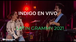 Camilo y Evaluna Montaner cantan "INDIGO" en vivo en las VEGAS