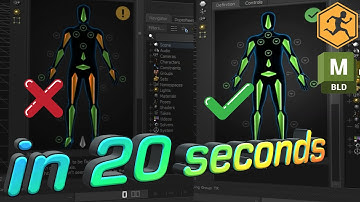 Easy fix for Mixamo yellow bones.