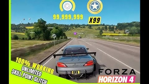 Forza Horizon 4 - UNLIMITED SKILL POINT GLITCH (100% WORKING APRIL 2019)