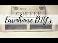 FARMHOUSE KITCHEN DIY PART 1 | FARMHOUSE DIY | DIY PROJECTS | FARMHOUSE KITCHEN