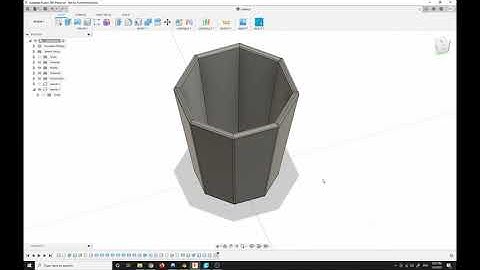 3D model of a tea cup and a saucer in Fusion 360 (No commentary)