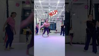 Real Bungee Dance Practice At Elin Dance Singapore  Improving Landing Skills U0026  Body Workout