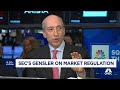 Sec chair gary gensler on new t1 settlement cycle market manipulation and crypto regulation